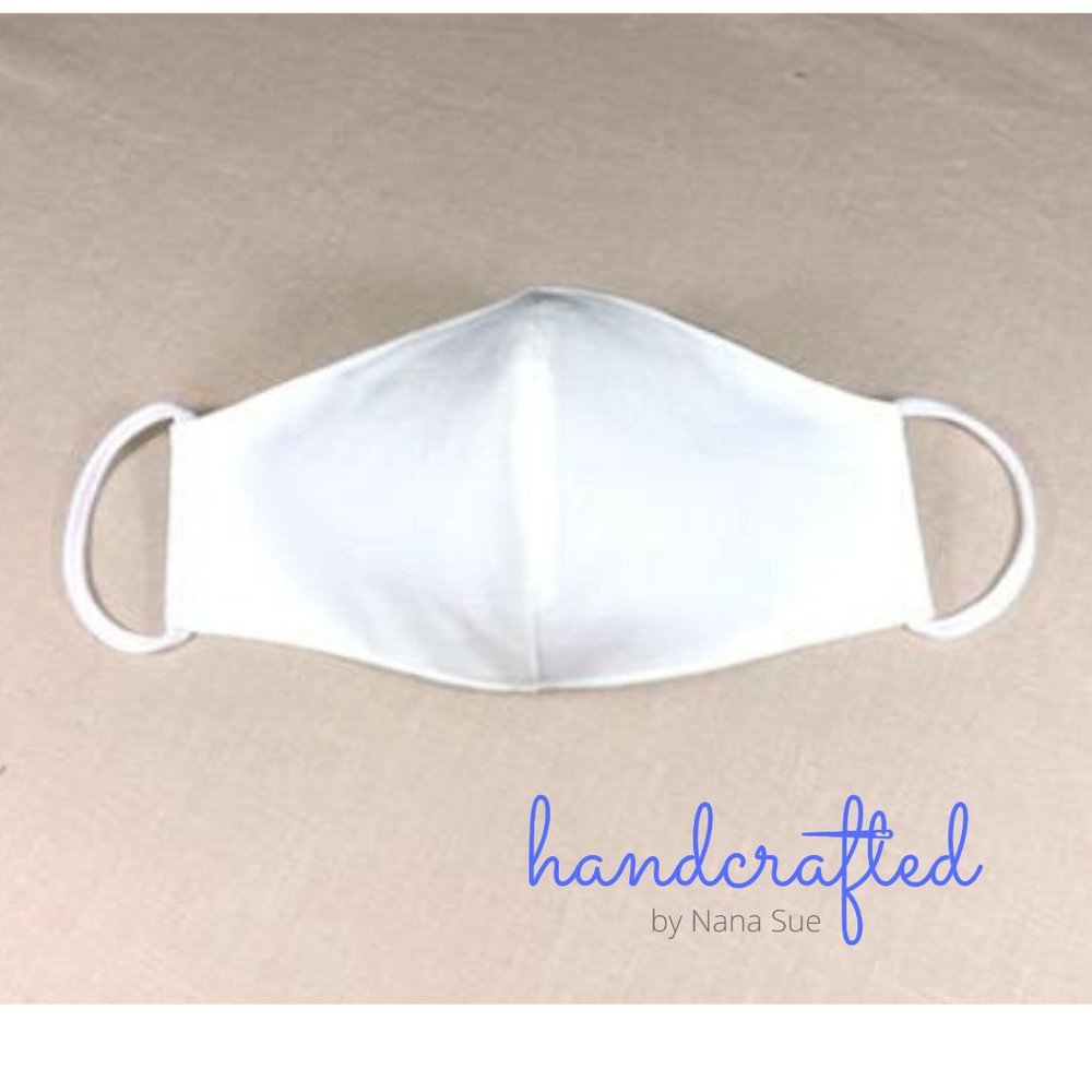 1 only available white mask